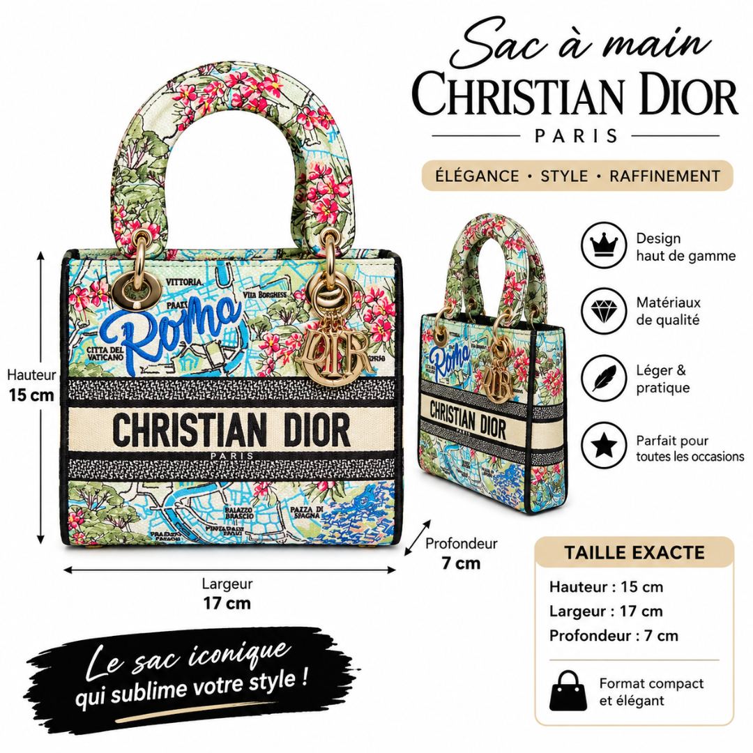SAC CHRISTIAN DIOR – OCCASION / FRIPERIE AUTHENTIQUE AVEC N° DE SERIE — 1