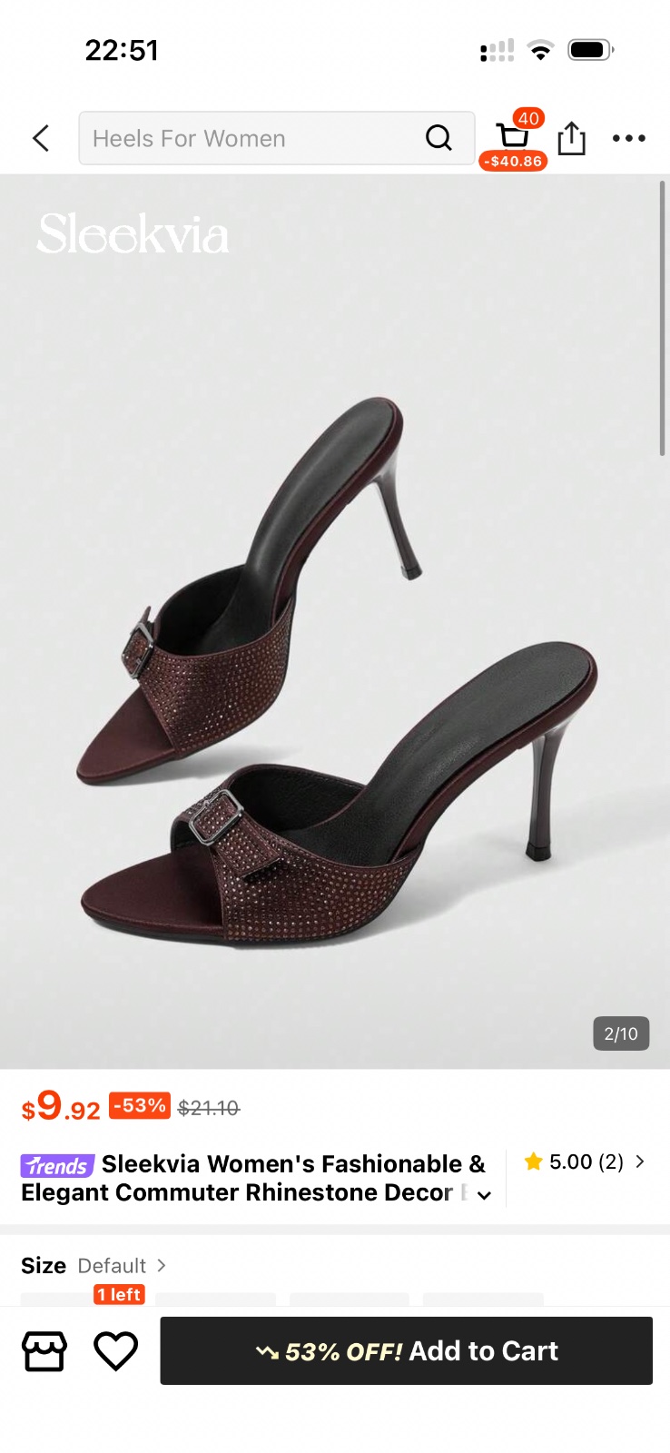 Chaussure pour dame