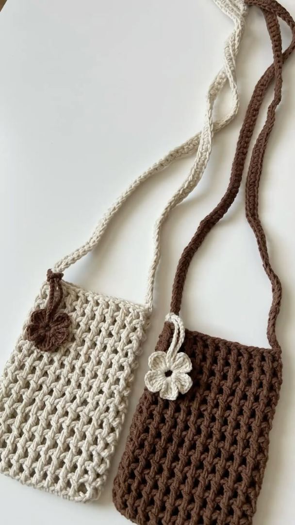 Des sacs en crochets