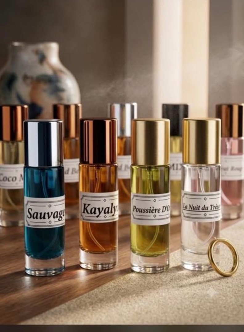 Des extraits de parfum 