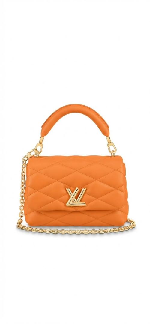 Sac besace matelassé « New Wave » (ou style chic urbain) friperie