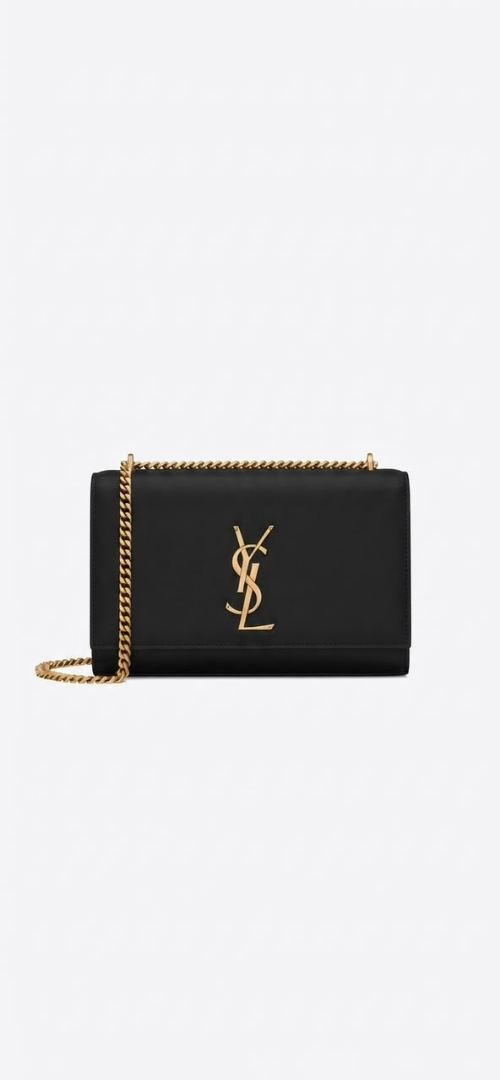 Sac à rabat Saint Laurent / Modèle Monogram - friperie — 1