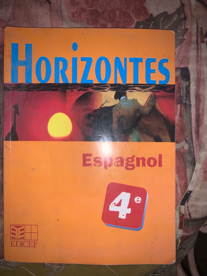 Livre espagnol pour la classe de 4eme