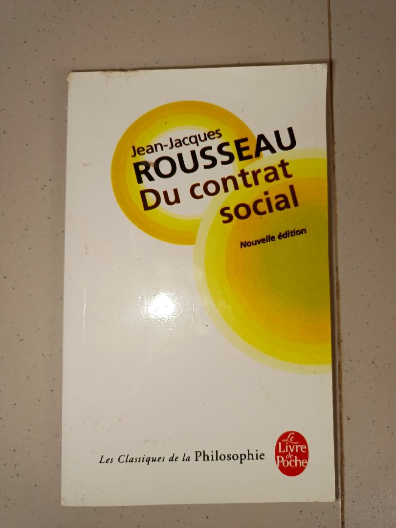 Jean-Jacques Rousseau du contrat social (nouvelle édition)