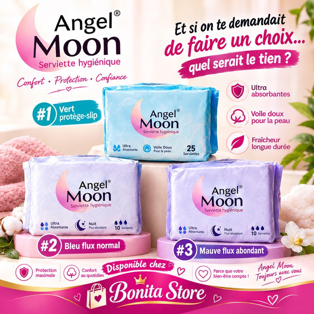 Serviettes hygiéniques Angel Moon