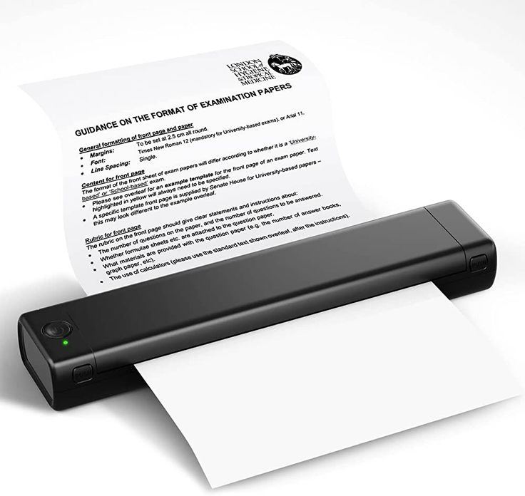 Mini imprimante portable thermique Bluetooth — 1