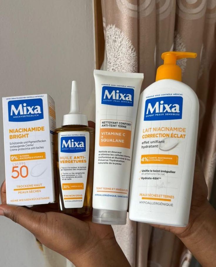 Gamme Mixa Niacinamide