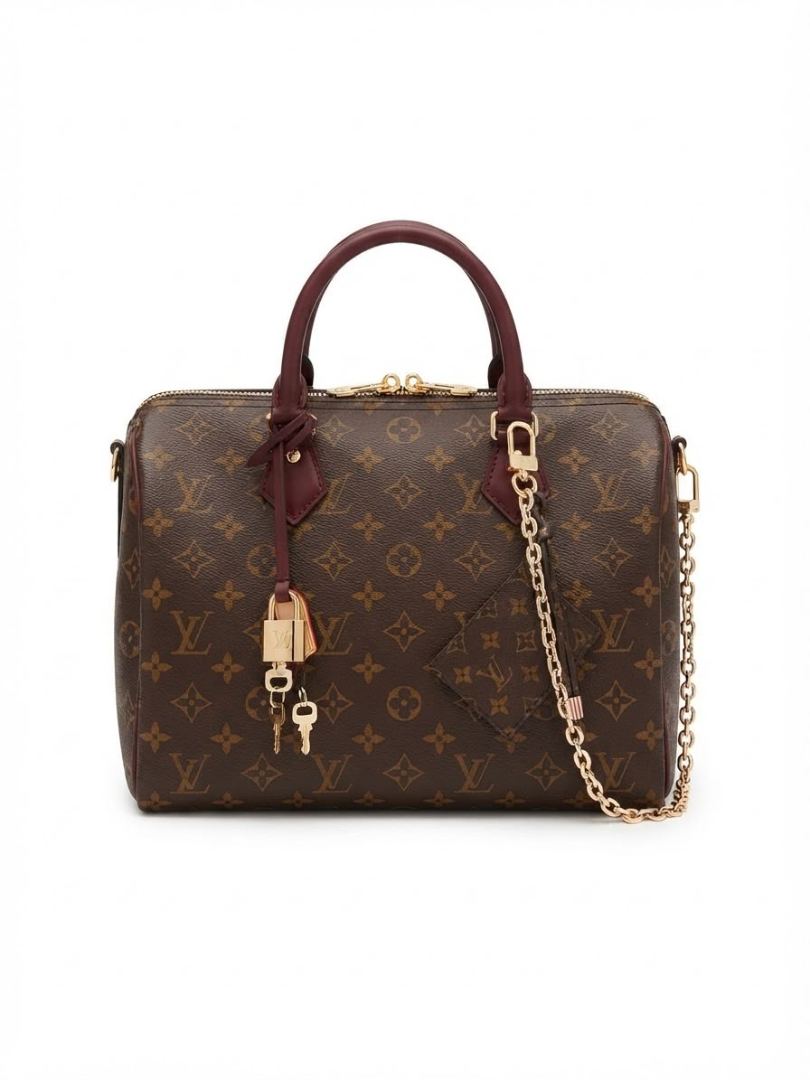 Sac Boston / Style Speedy Monogram authentique - friperie — 1