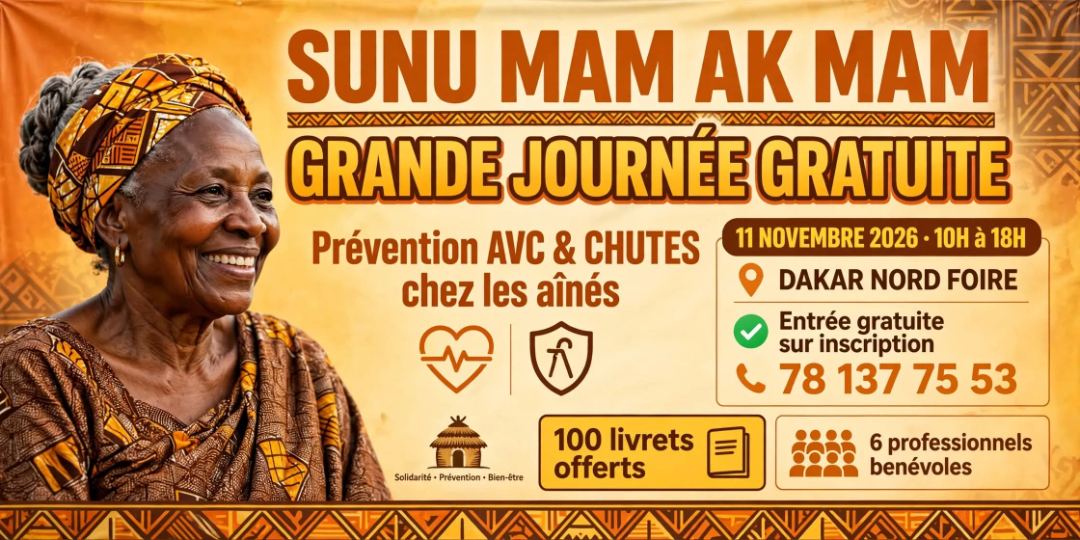 Journée de sensibilisation AVC CHUTE gratuite pour nos aînés