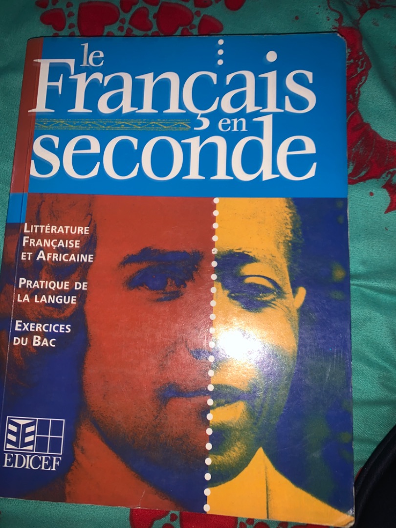 Livre de Français niveau seconde